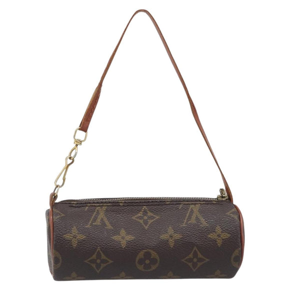 LOUIS VUITTON Monogram Papillon Pouch LV Auth LN007