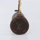 LOUIS VUITTON Monogram Papillon Pouch LV Auth LN007-4