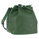 LOUIS VUITTON Epi Petit Noe Shoulder Bag Green M44104 LV Auth LN011V-1