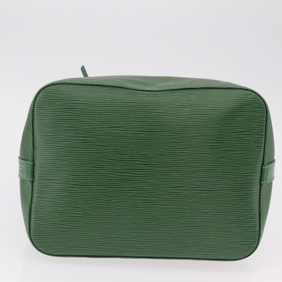 LOUIS VUITTON Epi Petit Noe Shoulder Bag Green M44104 LV Auth LN011V