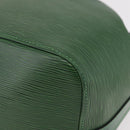 LOUIS VUITTON Epi Petit Noe Shoulder Bag Green M44104 LV Auth LN011V-19