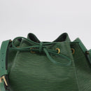 LOUIS VUITTON Epi Petit Noe Shoulder Bag Green M44104 LV Auth LN011V-20