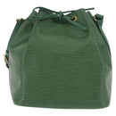 LOUIS VUITTON Epi Petit Noe Shoulder Bag Green M44104 LV Auth LN011V-13