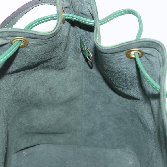 LOUIS VUITTON Epi Petit Noe Shoulder Bag Green M44104 LV Auth LN011V