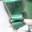 LOUIS VUITTON Epi Petit Noe Shoulder Bag Green M44104 LV Auth LN011V-11