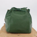 LOUIS VUITTON Epi Petit Noe Shoulder Bag Green M44104 LV Auth LN011V-12