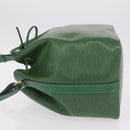 LOUIS VUITTON Epi Petit Noe Shoulder Bag Green M44104 LV Auth LN011V-4