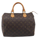 LOUIS VUITTON Monogram Speedy 30 Hand Bag M41526 LV Auth LN012V-13