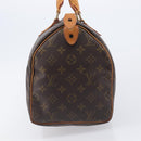 LOUIS VUITTON Monogram Speedy 30 Hand Bag M41526 LV Auth LN012V-4