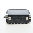 FENDI Zucca Canvas Small Rigid Case Trunk Leather Black 7VV134 Auth LN015SAM-5