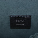 FENDI Zucca Canvas Small Rigid Case Trunk Leather Black 7VV134 Auth LN015SAM-27