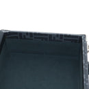 FENDI Zucca Canvas Small Rigid Case Trunk Leather Black 7VV134 Auth LN015SAM-29