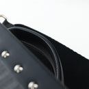 FENDI Zucca Canvas Small Rigid Case Trunk Leather Black 7VV134 Auth LN015SAM-15