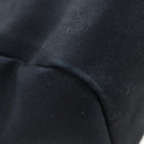 HERMES Herbag Cabas Hand Bag Canvas Black Silver Auth LN016V-13