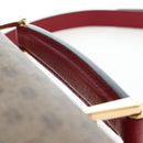 GUCCI Micro GG Doraemon Hand Bag PVC 2way Beige Gold Tone 633587 Auth LN019SAM-14
