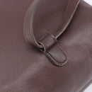 Coach Backpack Leather Brown Gold Tone Auth LN022-17