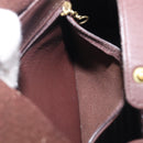 Coach Backpack Leather Brown Gold Tone Auth LN022-25