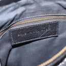 Balenciaga Classic Flat Shoulder Bag Leather Black 310250 Auth LN024V-17