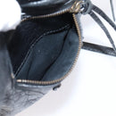 Balenciaga Classic Flat Shoulder Bag Leather Black 310250 Auth LN024V-22