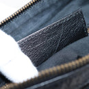 Balenciaga Classic Flat Shoulder Bag Leather Black 310250 Auth LN024V-12