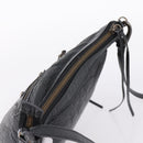 Balenciaga Classic Flat Shoulder Bag Leather Black 310250 Auth LN024V-6