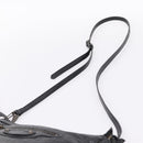 Balenciaga Classic Flat Shoulder Bag Leather Black 310250 Auth LN024V-8