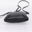 Balenciaga Classic Flat Shoulder Bag Leather Black 310250 Auth LN024V-5