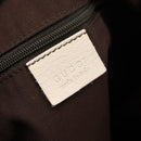 GUCCI GG Canvas Abbey Shoulder Bag Beige Gold Tone 153025 Auth LN025-17