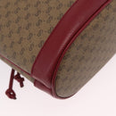 GUCCI Micro GG Doraemon Shoulder Bag PVC Beige Gold Tone 655597 Auth LN026M-18