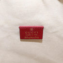 GUCCI Micro GG Doraemon Shoulder Bag PVC Beige Gold Tone 655597 Auth LN026M-22