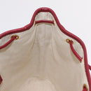 GUCCI Micro GG Doraemon Shoulder Bag PVC Beige Gold Tone 655597 Auth LN026M-23