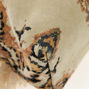 LOEWE Flamenco Shoulder Bag Suede Beige Gold Tone Auth LN031V-18