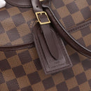 LOUIS VUITTON Damier Ebene Deauville Hand Bag SPO N47272 LV Auth LN036V-20
