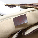LOUIS VUITTON Damier Ebene Deauville Hand Bag SPO N47272 LV Auth LN036V-8