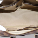 LOUIS VUITTON Damier Ebene Deauville Hand Bag SPO N47272 LV Auth LN036V-9