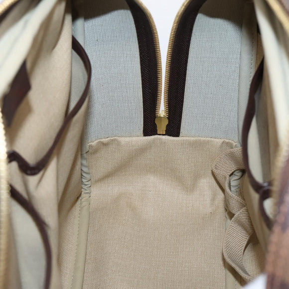 LOUIS VUITTON Damier Ebene Deauville Hand Bag SPO N47272 LV Auth LN036V