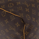 LOUIS VUITTON Monogram Keepall 60 Boston Bag M41422 LV Auth LN037A-13