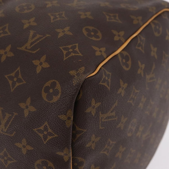 LOUIS VUITTON Monogram Keepall 60 Boston Bag M41422 LV Auth LN037A