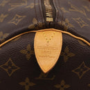 LOUIS VUITTON Monogram Keepall 60 Boston Bag M41422 LV Auth LN037A-17