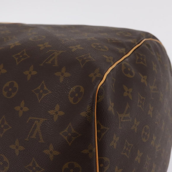 LOUIS VUITTON Monogram Keepall 60 Boston Bag M41422 LV Auth LN038A