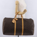 LOUIS VUITTON Monogram Keepall 60 Boston Bag M41422 LV Auth LN038A-26