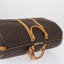 LOUIS VUITTON Monogram Keepall 60 Boston Bag M41422 LV Auth LN038A-6