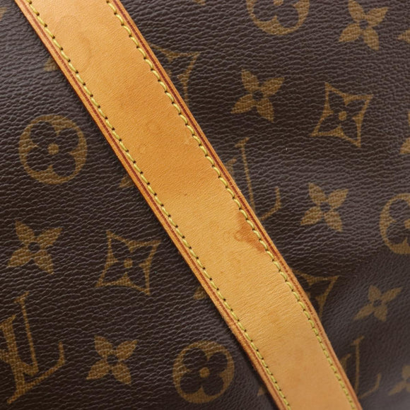 LOUIS VUITTON Monogram Keepall 55 Boston Bag M41424 LV Auth LN039V