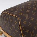 LOUIS VUITTON Monogram Keepall Bandouliere 55 Boston Bag M41414 LV Auth LN040V-14