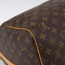 LOUIS VUITTON Monogram Keepall Bandouliere 55 Boston Bag M41414 LV Auth LN040V-16