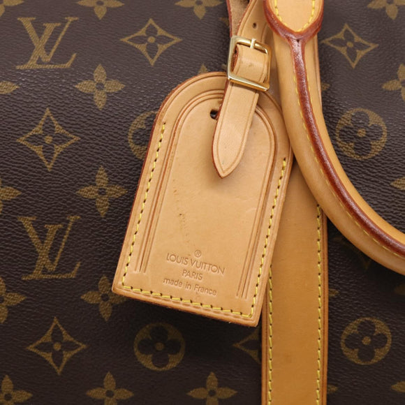 LOUIS VUITTON Monogram Keepall Bandouliere 55 Boston Bag M41414 LV Auth LN040V