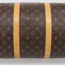 LOUIS VUITTON Monogram Keepall Bandouliere 50 Boston Bag M41416 LV Auth LN042V-15