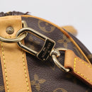 LOUIS VUITTON Monogram Keepall Bandouliere 50 Boston Bag M41416 LV Auth LN042V-21