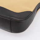 GUCCI Bamboo Web Sherry Line Shoulder Bag Canvas 2way Beige 001 4095 Auth LN044-16