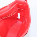 Bottega Veneta MAXI INTRECCIATO Cassette Shoulder Bag Leather Red Auth LN047V-17